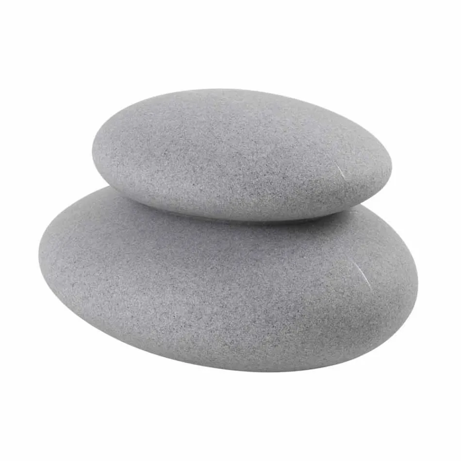 Lampa podłogowa do wnętrz lub na zewnątrz o nowoczesnym naturalnym designie - Sassostar Viadurini