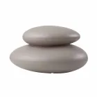 Lampa podłogowa do wnętrz lub na zewnątrz o nowoczesnym naturalnym designie - Sassostar Viadurini