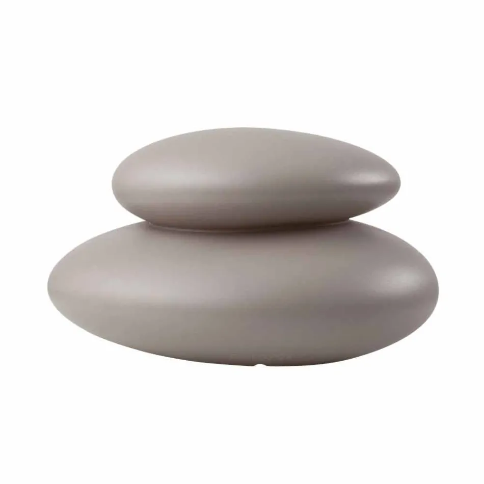 Lampa podłogowa do wnętrz lub na zewnątrz o nowoczesnym naturalnym designie - Sassostar Viadurini