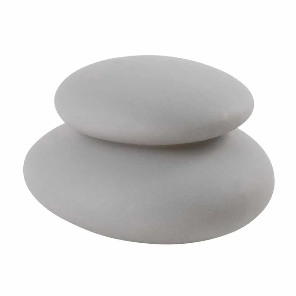 Lampa podłogowa do wnętrz lub na zewnątrz o nowoczesnym naturalnym designie - Sassostar Viadurini