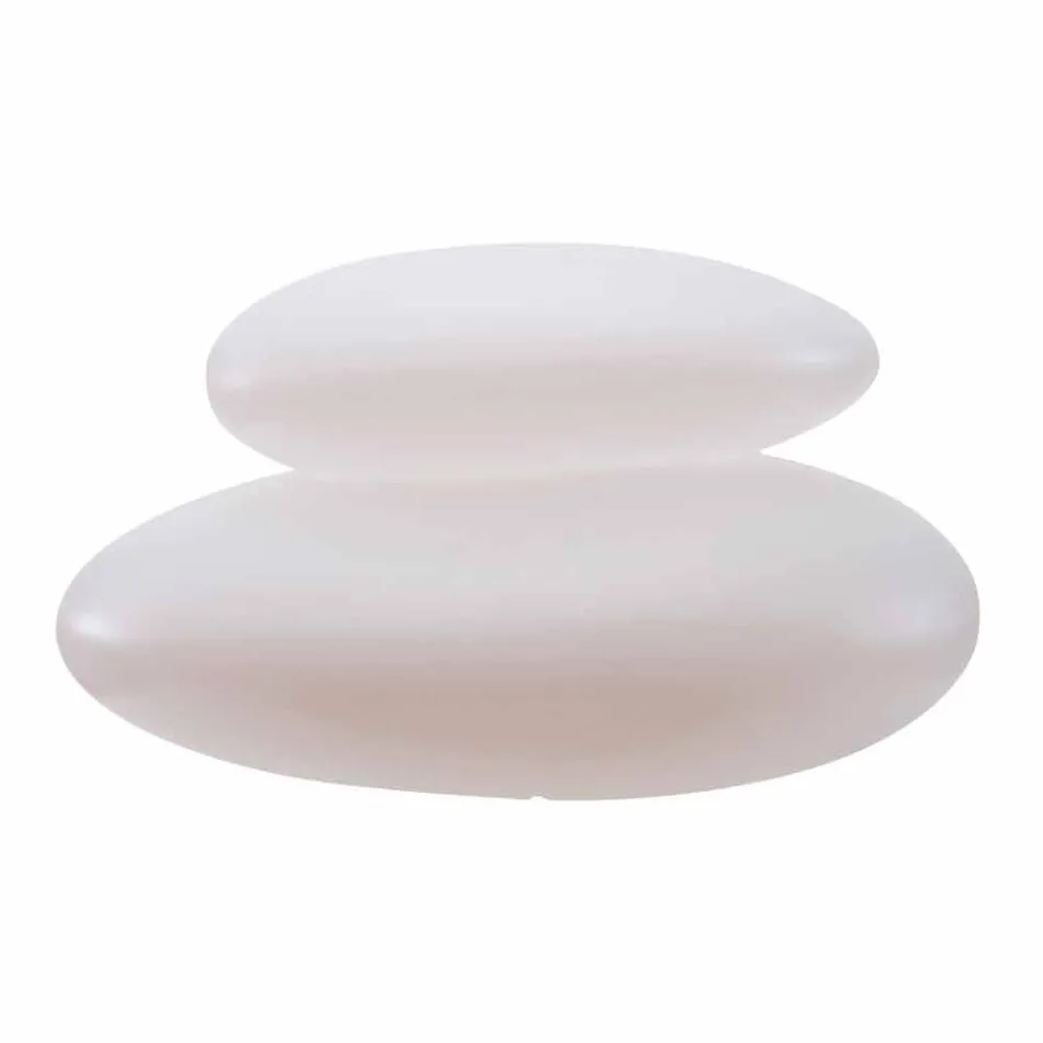 Lampa podłogowa do wnętrz lub na zewnątrz o nowoczesnym naturalnym designie - Sassostar Viadurini