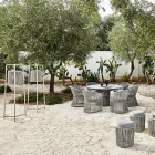 Lampa podłogowa z aluminium i włókna Made in Italy - Tibidabo by Varaschin Viadurini