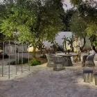 Lampa podłogowa z aluminium i włókna Made in Italy - Tibidabo by Varaschin Viadurini