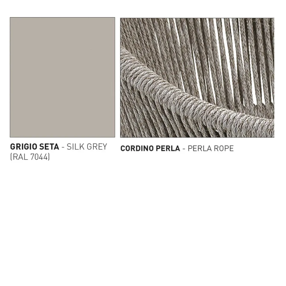 Lampa podłogowa z aluminium i włókna Made in Italy - Tibidabo by Varaschin Viadurini