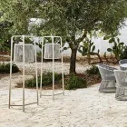 Lampa podłogowa z aluminium i włókna Made in Italy - Tibidabo by Varaschin Viadurini