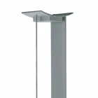 Lampa podłogowa z lakierowanego metalu ze zintegrowaną diodą LED Made in Italy - Indra Viadurini