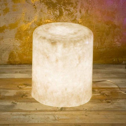 Designerska lampa podłogowa z nebulitu In-es.artdesign Bin F Nebula Viadurini