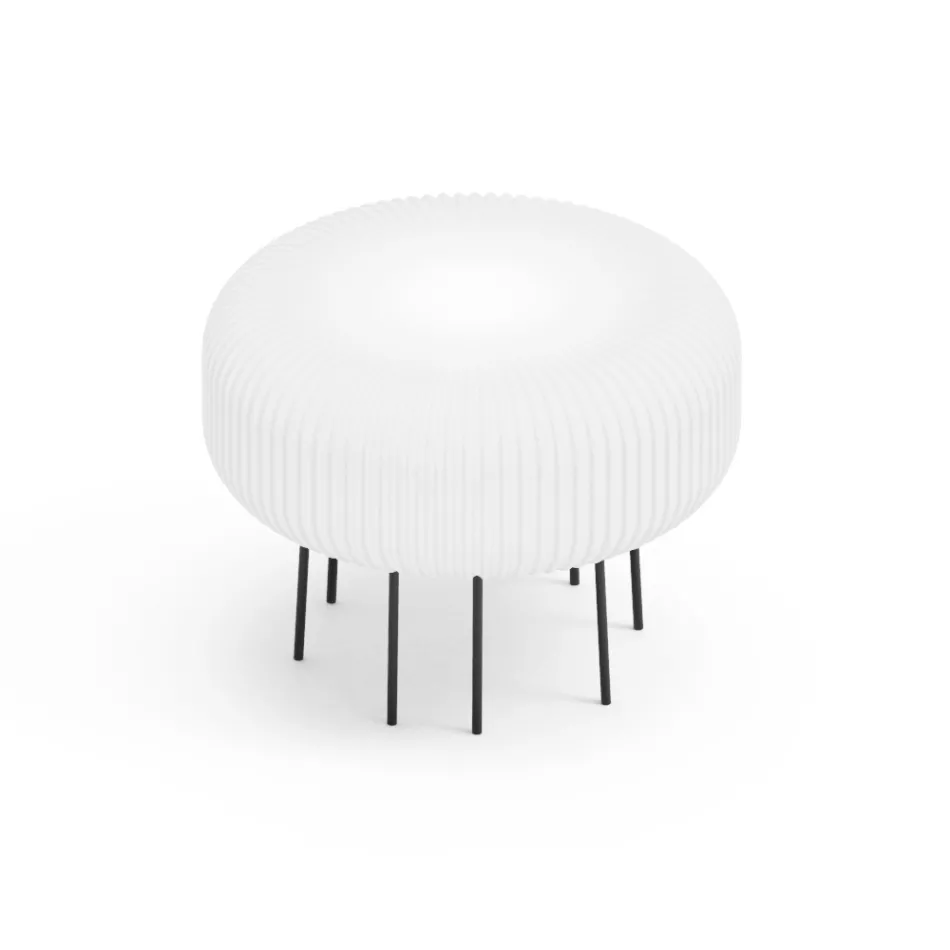 Lampa podłogowa z polietylenu w różnych rozmiarach - Disco Viadurini