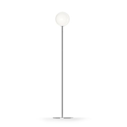 Lampa podłogowa Althea ze szkła polerowanego lub satynowego, wyprodukowana we Włoszech Viadurini