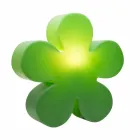 Nowoczesna lampa podłogowa lub stołowa z kolorowym kwiatkiem - Fiorestar Viadurini