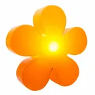 Nowoczesna lampa podłogowa lub stołowa z kolorowym kwiatkiem - Fiorestar Viadurini