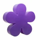 Nowoczesna lampa podłogowa lub stołowa z kolorowym kwiatkiem - Fiorestar Viadurini