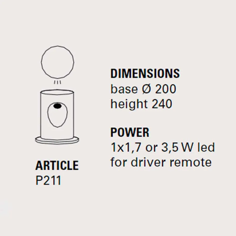 Lampa podłogowa z terakoty w kolorze U-Boota - Toscot Viadurini