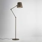 Lampa regulowana w stylu industrial ziemia Reporter Il Fanale Viadurini