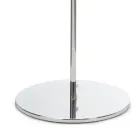 Lampa podłogowa Isotta z białego szkła w obudowie Made in Italy Viadurini