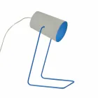 Lampa stołowa design In-es.artdesign Farba T efekt betonu Viadurini
