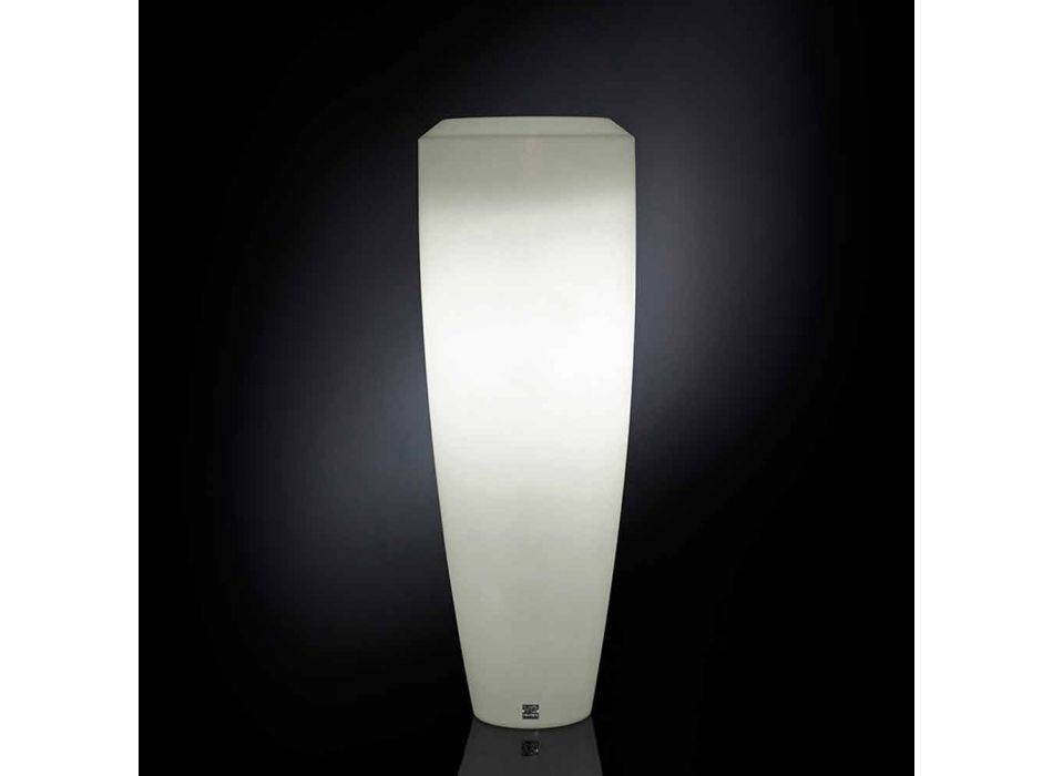 Design lampa podłogowa LED do wnętrz LDPE haubicy Małych Viadurini