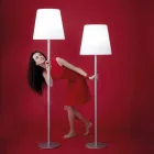 Projekt lampy podłogowej Ali Baba Stal Slide metal made in Italy Viadurini