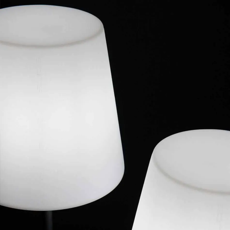 Projekt lampy podłogowej Ali Baba Stal Slide metal made in Italy Viadurini