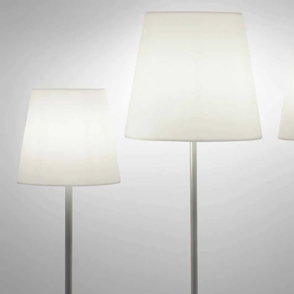 Projekt lampy podłogowej Ali Baba Stal Slide metal made in Italy Viadurini