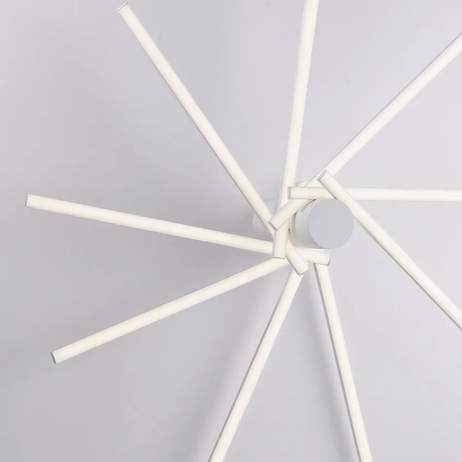 Designerska lampa ze szkła i metalu wyprodukowana we Włoszech dla stylowego wystroju - Idra Viadurini