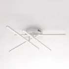 Elegancka lampa ze szkła i metalu wyprodukowana we Włoszech do wyrafinowanych wnętrz - Idra Viadurini