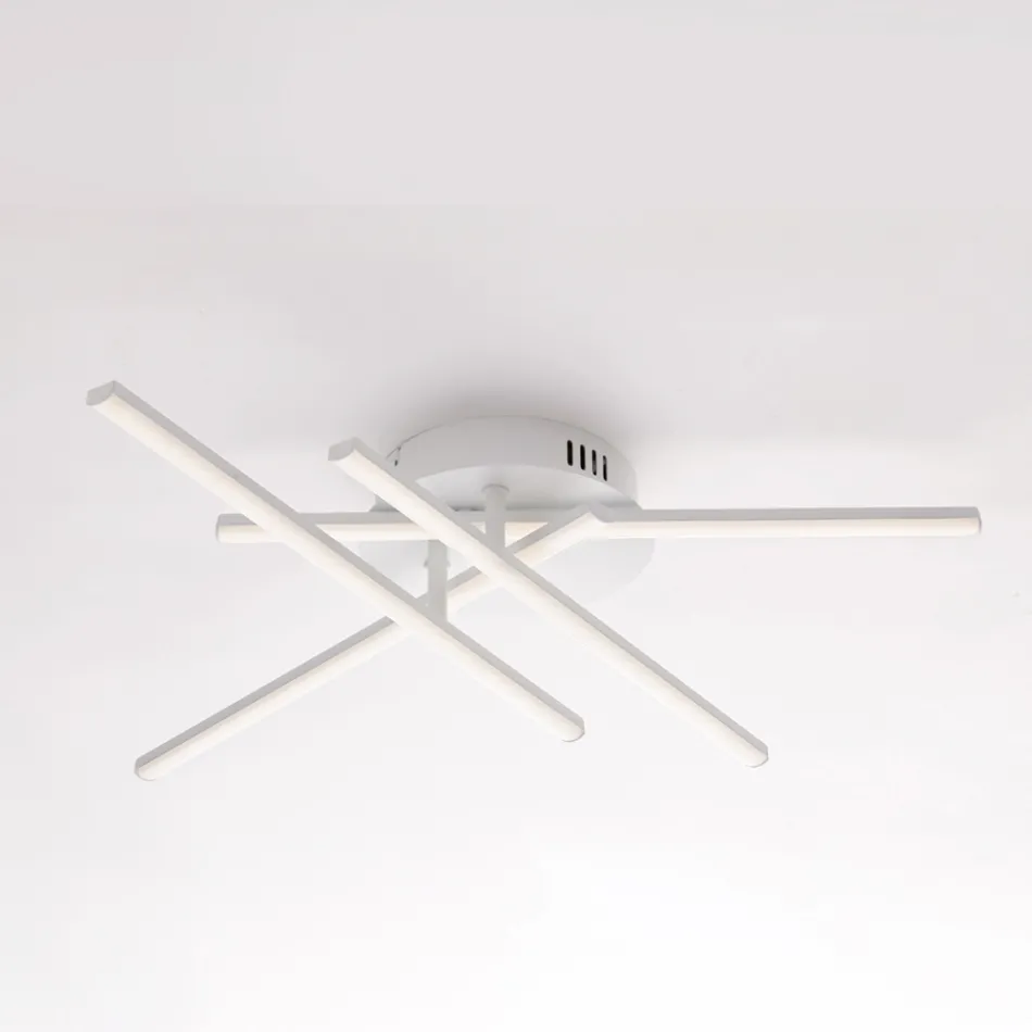 Elegancka lampa ze szkła i metalu wyprodukowana we Włoszech do wyrafinowanych wnętrz - Idra Viadurini