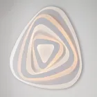 Elegancka lampa ze szkła i metalu wyprodukowana we Włoszech do wyrafinowanych wnętrz - Rigel Viadurini