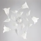 Elegancka lampa ze szkła i metalu Wyprodukowana we Włoszech do wyrafinowanych wnętrz – Sirio Viadurini