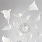 Elegancka lampa ze szkła i metalu Wyprodukowana we Włoszech do wyrafinowanych wnętrz – Sirio Viadurini