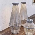Lampa ogrodowa z aluminium i włókna Made in Italy - Cricket by Varaschin