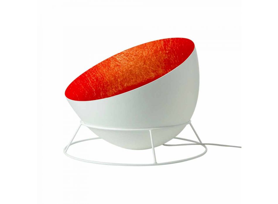 In-es.artdesign H2o F w kolorze stali i nebulitowa lampa podłogowa Viadurini
