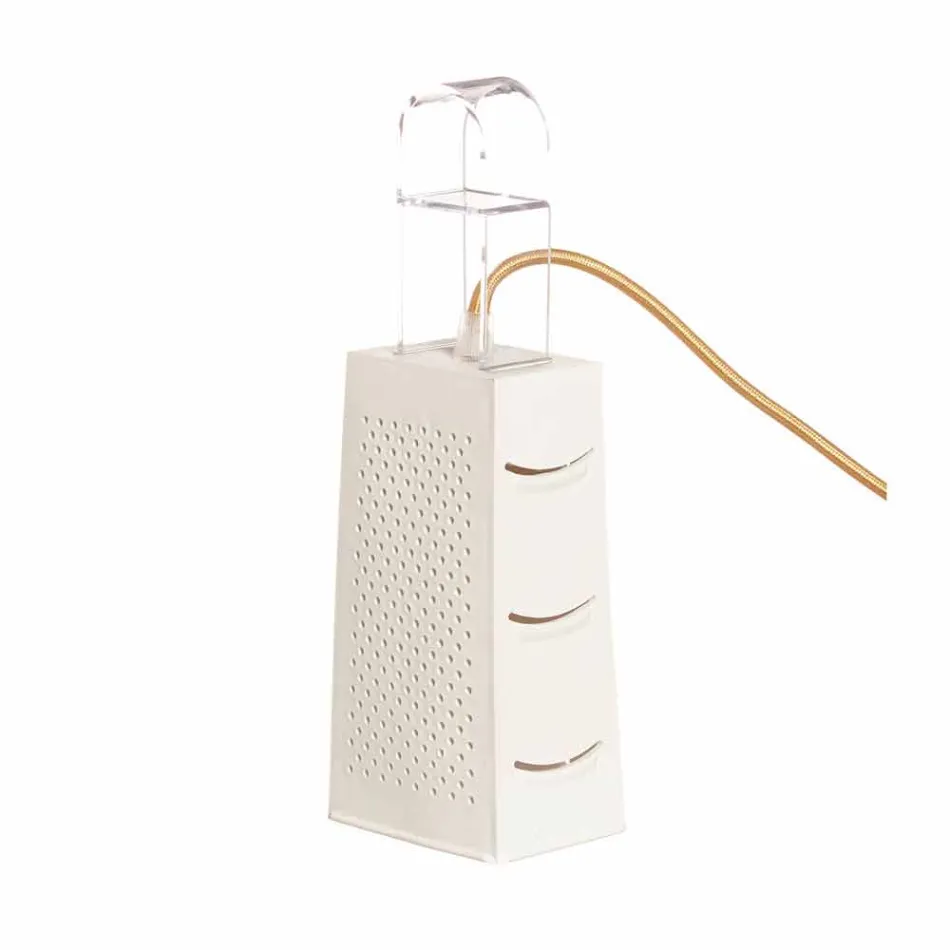 Lampa stołowa z laprenu In-es.artdesign Modern Cacio & Pepe Viadurini