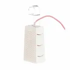 Lampa stołowa z laprenu In-es.artdesign Modern Cacio & Pepe Viadurini