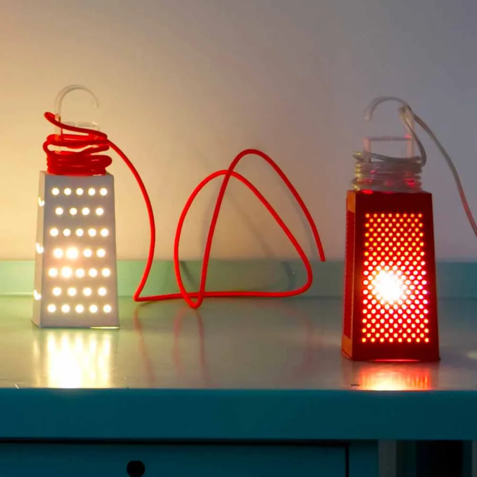 Lampa stołowa z laprenu In-es.artdesign Modern Cacio & Pepe Viadurini