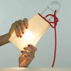 Lampa stołowa z laprenu In-es.artdesign Modern Cacio & Pepe Viadurini