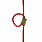 Lampa z drewna bukowego i ceramicznego zawieszenia wykonana we Włoszech w Azji Viadurini