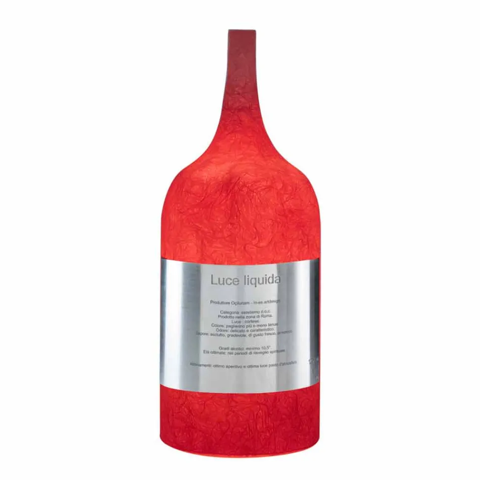 Lampa stołowa w kolorowym nebulicie In-es.artdesign Luce Liquid1 Viadurini