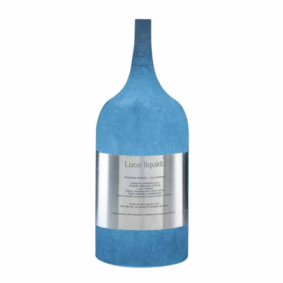 Lampa stołowa w kolorowym nebulicie In-es.artdesign Luce Liquid1 Viadurini