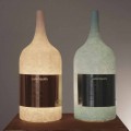 Lampa stołowa w kolorowym nebulicie In-es.artdesign Luce Liquid1