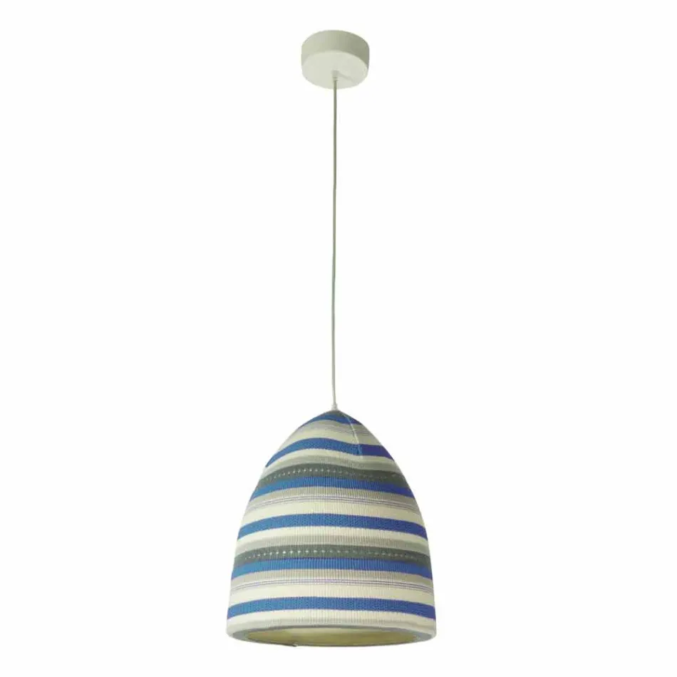Lampa wisząca z neonu i wełny In.es.artdesign Flower Stripe Viadurini