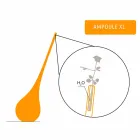 Zaprojektuj plastikową lampę ze świecącym wazonem na kwiaty - Ampułka firmy Myyour Viadurini