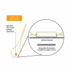 Zaprojektuj plastikową lampę ze świecącym wazonem na kwiaty - Ampułka firmy Myyour Viadurini