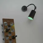 Kinkiet z żywicą naścienną In-es.artdesign Farba z nowoczesną deską Viadurini