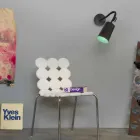 Kinkiet z żywicą naścienną In-es.artdesign Farba z nowoczesną deską Viadurini