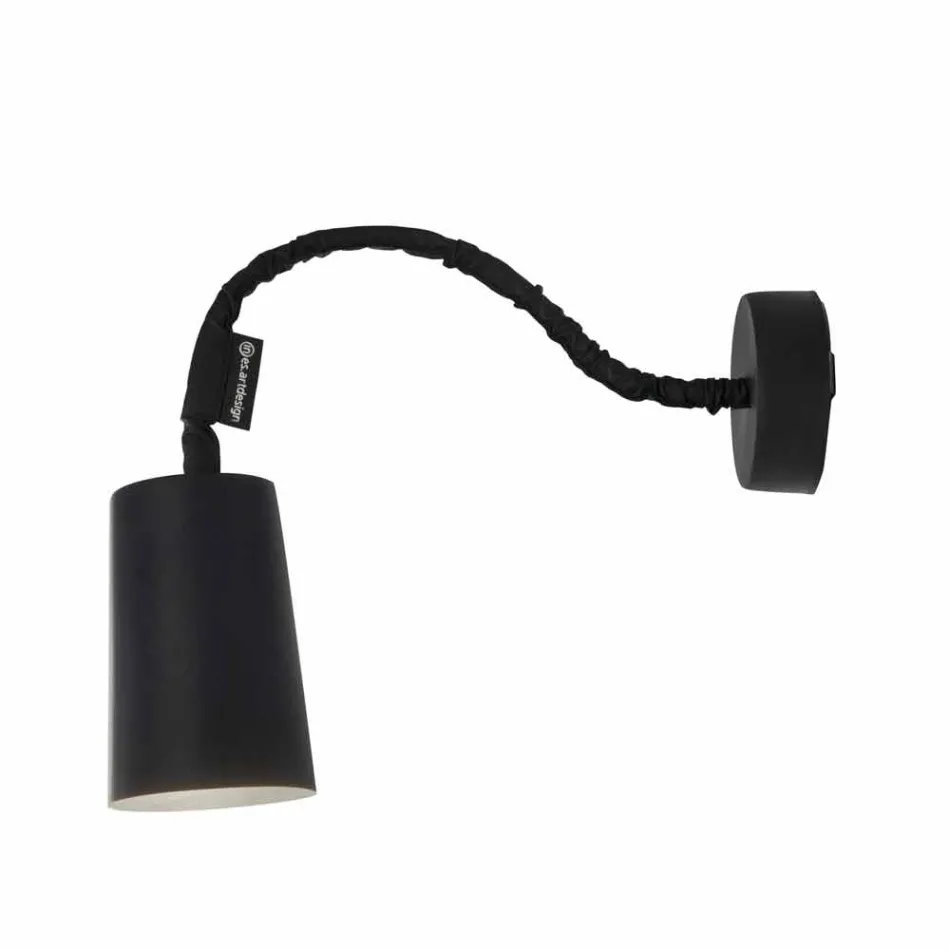 Kinkiet z żywicą naścienną In-es.artdesign Farba z nowoczesną deską Viadurini