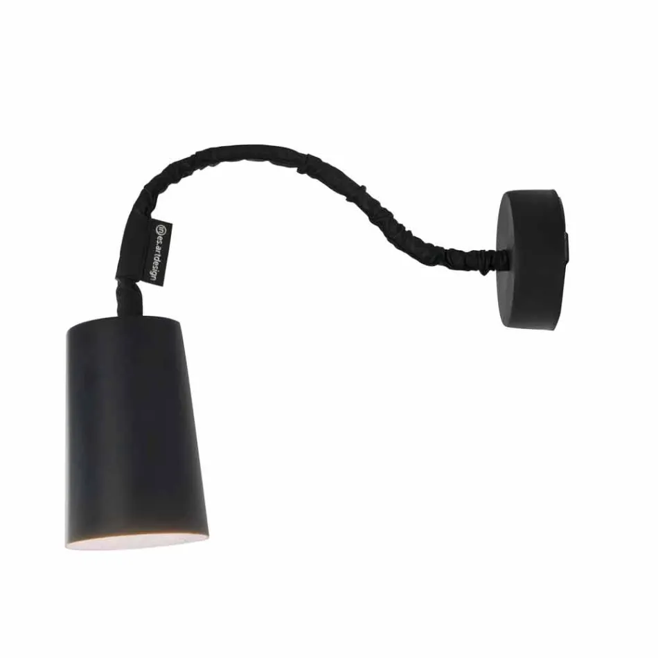 Kinkiet z żywicą naścienną In-es.artdesign Farba z nowoczesną deską Viadurini