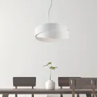 Lampa ze szkła i metalu idealna do stylowej dekoracji – Nebula Viadurini