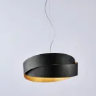 Lampa ze szkła i metalu idealna do stylowej dekoracji – Nebula Viadurini