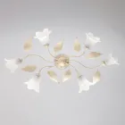 Wyprodukowana we Włoszech lampa ze szkła i metalu do stylowych wnętrz – Sirio Viadurini